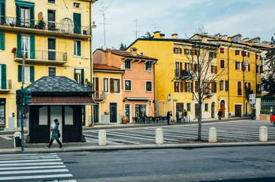 View of city street