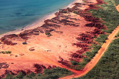 James price oint with it's red soil- pindan- in the kimberley region in western australia