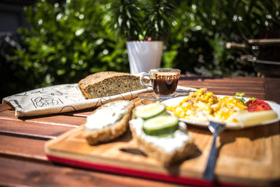 Close-up of food