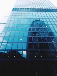 Low angle view of modern building