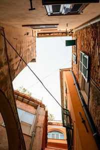 View of abandoned building