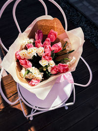 Peonies and tulips