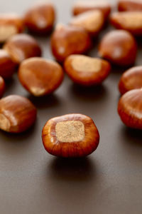 Close-up of fruits on table