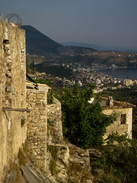 View of old building in city