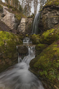 View of waterfall