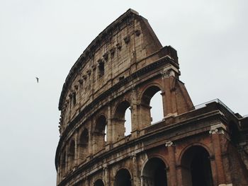 Low angle view of historical building against sky