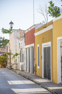 Street amidst buildings in city