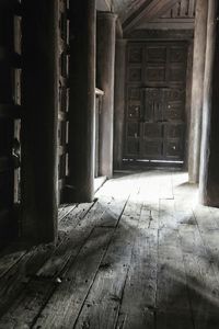 Interior of old building