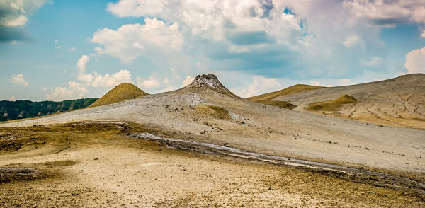 Panoramic view of landscape against sky