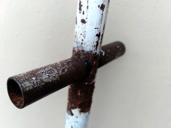 Close-up of rusty metal