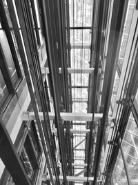 Low angle view of ceiling of building