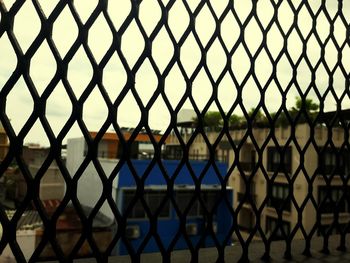 Full frame shot of chainlink fence