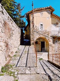 Exterior of old building