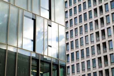 Low angle view of modern building