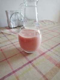 Close-up of drink on table