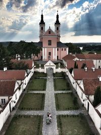 View of church against sky