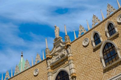 Low angle view of cathedral against sky