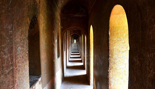 Corridor of building