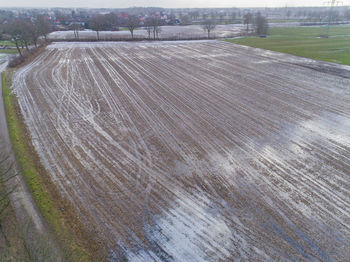 Scenic view of field