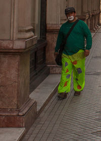 Portrait of man standing outdoors