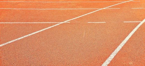 Full frame shot of sports track