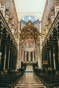 Corridor of building