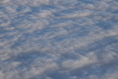 Low angle view of clouds in sky