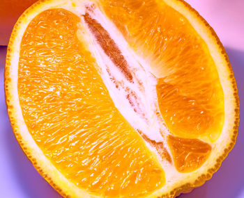 Close-up of orange slice
