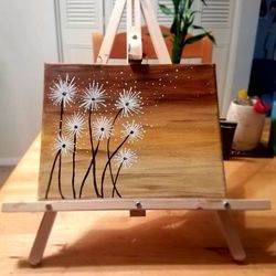 Potted plants on table at home