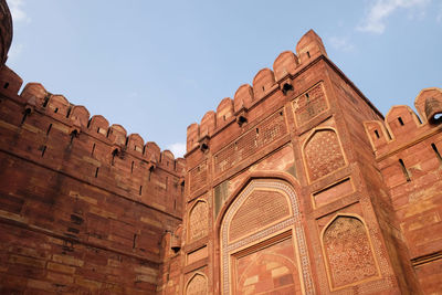 Red fort in agra, uttar pradesh, unesco world heritage site, india