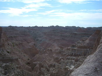 High angle view of landscape