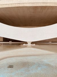 High angle view of modern building