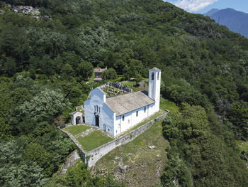 San miro church on lake como