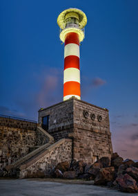 Lighthouse in port burgas