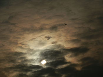 Scenic view of sky at sunset