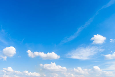 Low angle view of clouds in sky