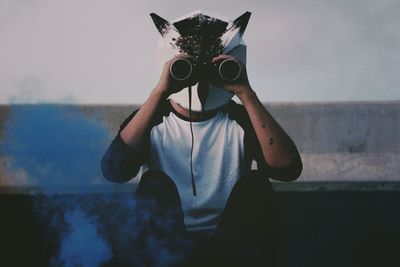 Close-up of woman in bikini
