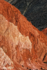 Painted rocks quebrada de humahuaca argentina