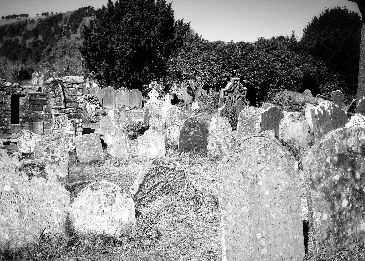 VIEW OF CEMETERY