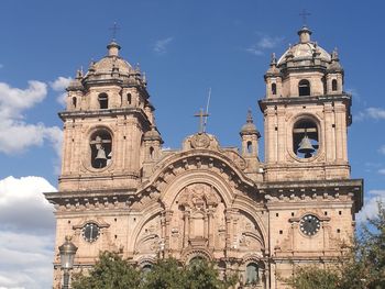 Low angle view of a church