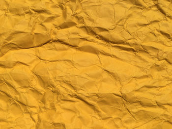 Full frame shot of yellow paper