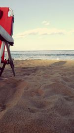 Scenic view of calm sea against sky