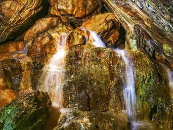 View of waterfall