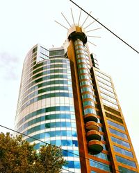 Low angle view of skyscrapers