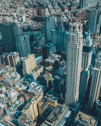 Aerial view of a city