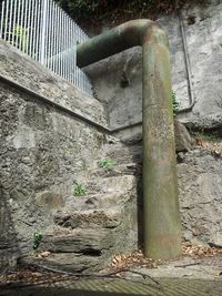 Close-up of old building