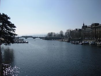 River with buildings in background