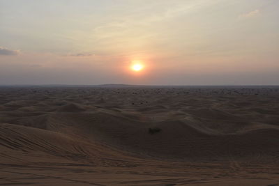 Sharjah desert area, one of the most visited places for off-roading by off roaders