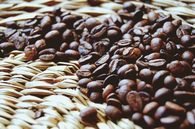Full frame shot of coffee beans