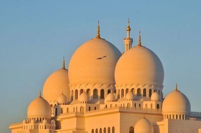 View of cathedral against clear sky